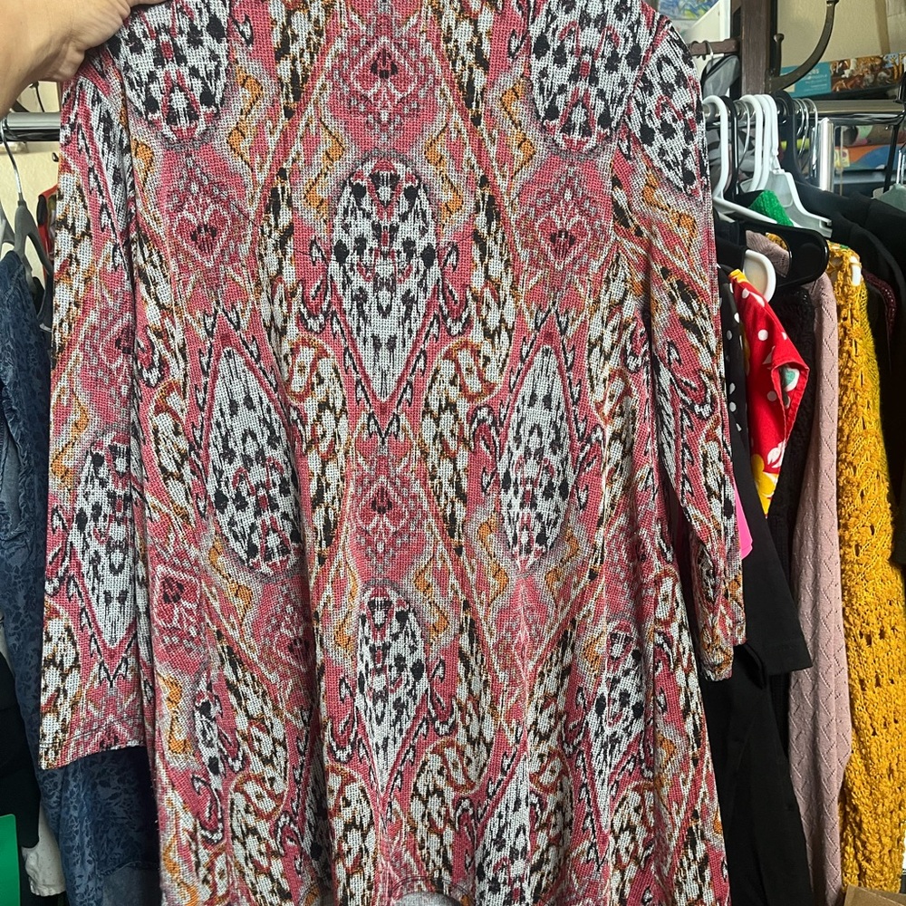 Ruby Rd. Multicolor Patterned Blouse M- Nwot - image 6